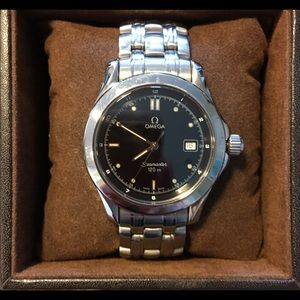 Omega Men’s Seamaster Stainless Steel Watch